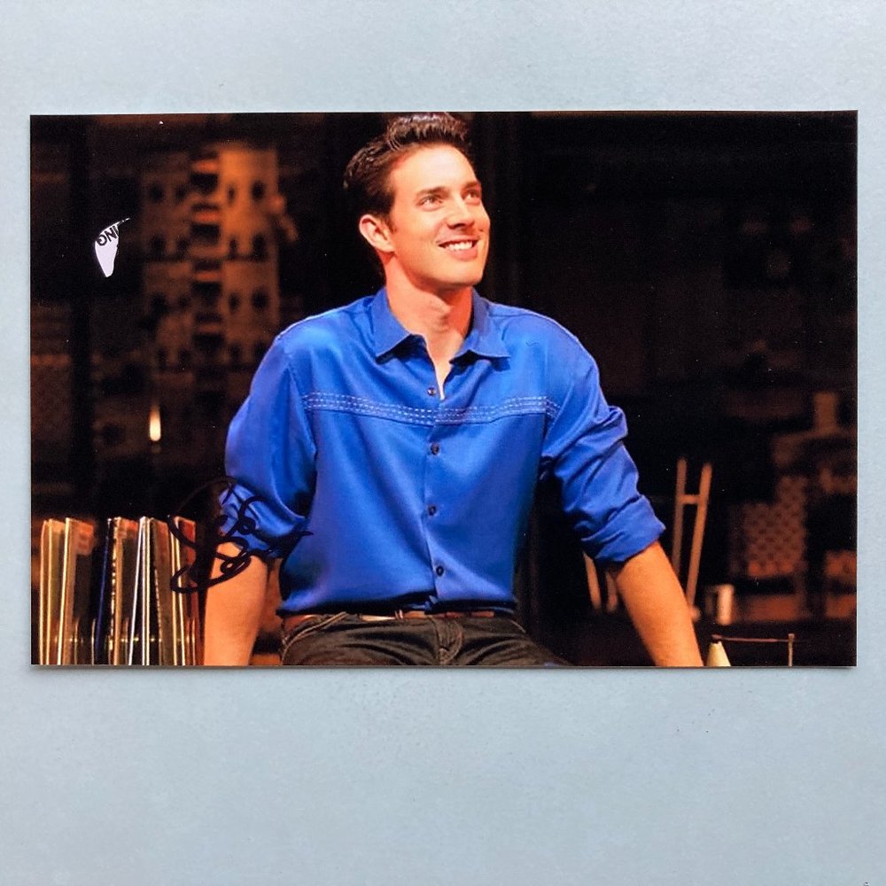 Scott J. Campbell Signed 4X6” Color Photo From Beautiful The Carole King Musical